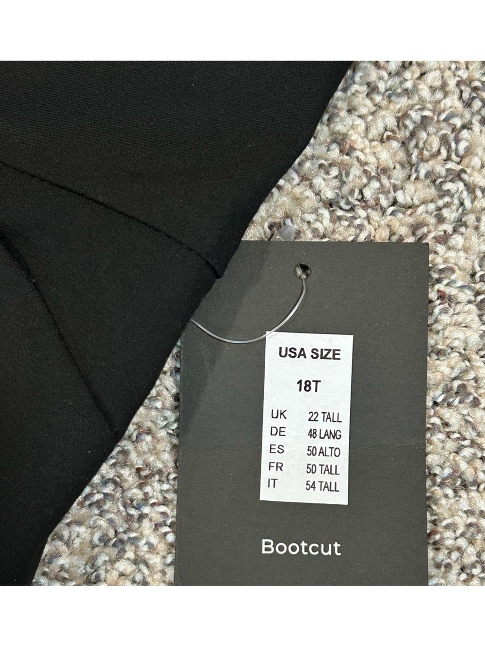 Black Wide Leg Dress Pants - Women’s 18 Tall - Picture 2 of 7